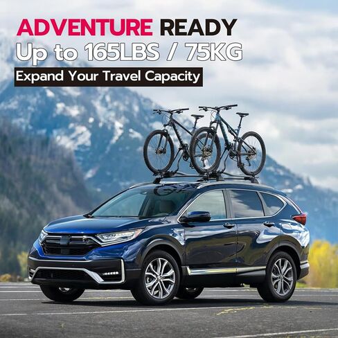 Roof Rack Cross Bars 165lbs Compatible with Honda CRV CR-V 2017 2018 2019 2020 2021 2022，Heavy Duty Aluminum Crossbars Cargo Bars Ski Snowboard Luggage Kayak Bike Carrier in Saudi Arabia