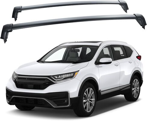 Roof Rack Cross Bars 165lbs Compatible with Honda CRV CR-V 2017 2018 2019 2020 2021 2022，Heavy Duty Aluminum Crossbars Cargo Bars Ski Snowboard Luggage Kayak Bike Carrier in Saudi Arabia