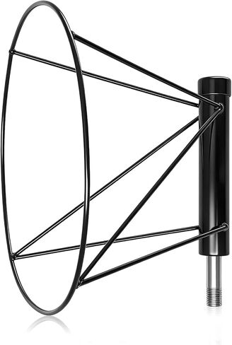 Threlaco Heavy Duty Windsock Frame, 18" Diameter Ball Bearing Windsocks Frame for Airport, Helipads, Industrial Wind Sock, Double Ball Bearing & Powder Coated & Rustproof in Kuwait