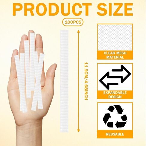 Makeup Brush Guard Mesh Protectors 100PCS, Expandable Breathable Reusable Net Sleeves Netting to Prevent Fraying Bristles, Travel Size Protective Net Cover for Cosmetic Artist Brushes in Kuwait
