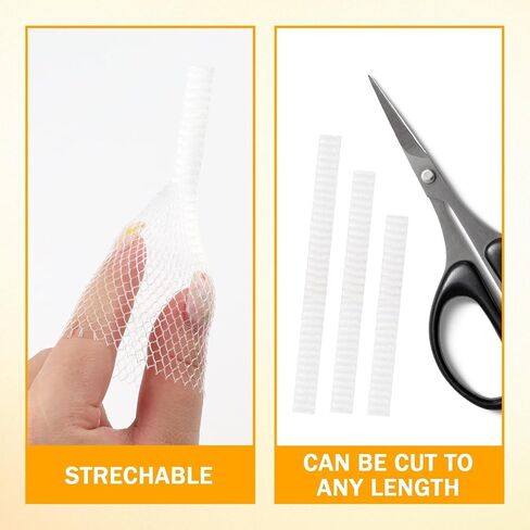 Makeup Brush Guard Mesh Protectors 100PCS, Expandable Breathable Reusable Net Sleeves Netting to Prevent Fraying Bristles, Travel Size Protective Net Cover for Cosmetic Artist Brushes in Kuwait