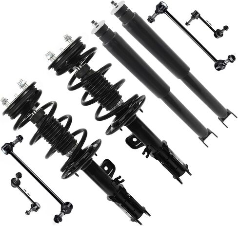 Front Struts Shock Suspension kit for Ford Taurus(3.5L) 2013-2018 for Ford Taurus Front and Rear Shock Absorber kit, 8PCS in Saudi Arabia