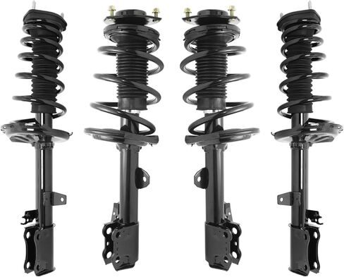 COMPLETESTRUTS - مجموعات الدعامات الأمامية والخلفية الكاملة مع استبدال نوابض لولبية لسيارة Toyota Venza FWD 2013-2014 - مجموعة من 4 in Kuwait