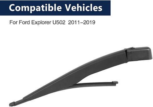 X AUTOHAUX Rear Windshield Wiper Blade Arm Set for Ford Explorer 2011-2019 11 Inch 285mm in Kuwait