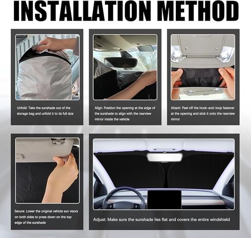 57"×31" Car Windshield Sun Shade,Foldable Sun Shade for Car Windshield with Storage Bag for Blocking Sunlight,Portable Cars Windshields Cover Suns Shades for Cars,SUVs in Saudi Arabia