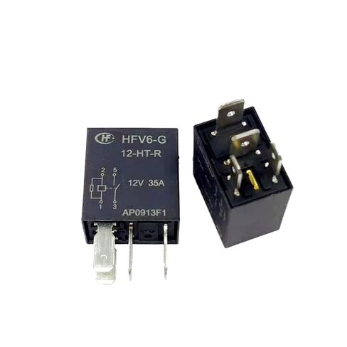 10pcs/lot Relay HFV6-G 12-HT-R 4pins 12V 35A Automotive Fuse Box Relay HFV6 in Saudi Arabia