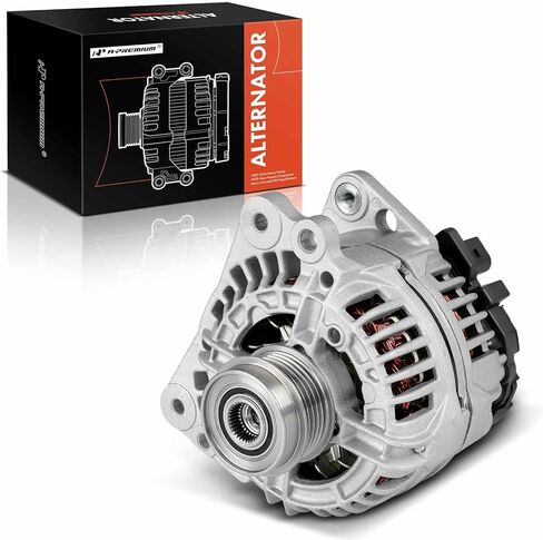 مولد كهربائي ممتاز متوافق مع Volkswagen Passat 2004-2005 2.0L، 12V 90A 5-Groove Clutch Pulley في اتجاه عقارب الساعة، استبدال # 028903029A، 028903029S in Kuwait
