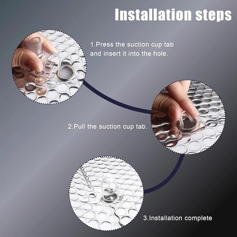 24 PCS Glass Strong Transparent Suction Cups, Windshield Sunshade Dovetail Sucker Hooks, Multi-Purpose Window Suction Cups for Car Window Glass Bathroom Kitchen Office Home Decor in Saudi Arabia