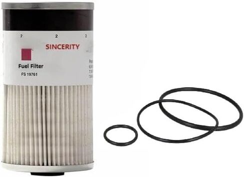 Sincerity FS19761 Fuel Filter Compatible with HINO TRUCKS 238/258/268/338 SERIES,Fits International-7600/WorkStar 7600,Replaces WF10311 PF7894 L9721FXL 102529 23304E0020 in Saudi Arabia