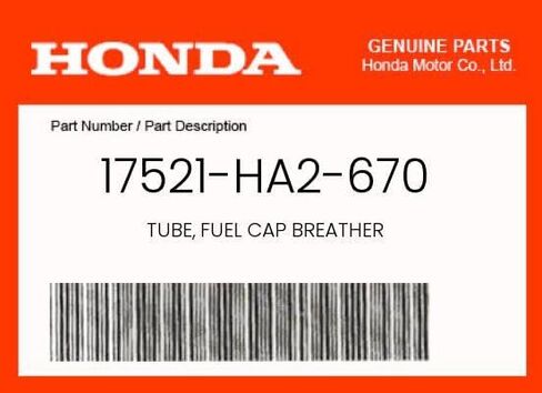 هوندا 17521-HA2-670 أنبوب in Kuwait