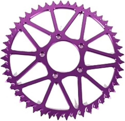 Tooth Plate Sprocket Wheel E-Bike Off-Road Dirtbike Motorcycle Accessories Compatible with SUR-Ron Light Bee X 48T (7075 Aluminum) in Saudi Arabia