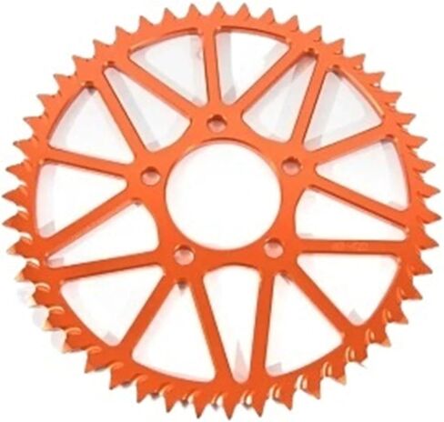 Tooth Plate Sprocket Wheel E-Bike Off-Road Dirtbike Motorcycle Accessories Compatible with SUR-Ron Light Bee X 48T (7075 Aluminum) in Saudi Arabia