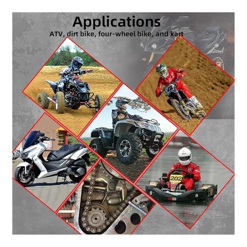 سلسلة بداية وسلسلة أدلة للصينيين 4-السكتة الدماغية 125cc 110cc 90cc 70cc 50cc ATV in Kuwait