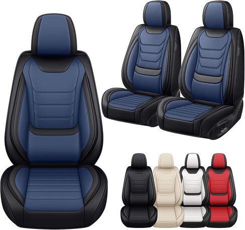 أغطية مقاعد مناسبة لسيارة Toyota 4Runner 2000-2025، أغطية مقاعد سيارة عائلية مقاومة للماء وسهلة التنظيف، غير قابلة للانزلاق، متوافقة مع الوسادة الهوائية ومقعد الأمان، 5 مقاعد، أسود وأحمر in Kuwait