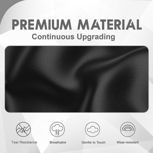 Car Seat Covers for Chrysler Town Country 2001-2016, 2 Piece Set Nappa Leather Non-Slip Seat Protectors, Breathable Seat Cover Set. (Standard 2 Seats, Black Grey) in Kuwait