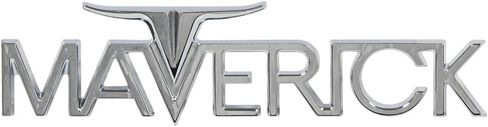 Front Fender Emblem 1970-74 Maverick LH RH Nameplate Ornament (D0DZ-16098A) in Saudi Arabia