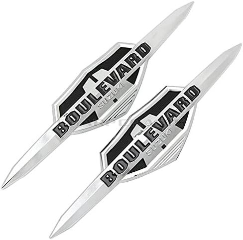 Accessories Motorcycle Chrome Fuel Gas Tank Emblem Badge Decoration 3D Decals Stickers for Suzuki Boulevard C50 M50 C90 M90 C4109R M109R in Saudi Arabia