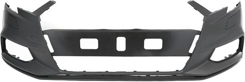 Front Bumper Cover Compatible with 2017-2020 Audi A3 & A3 Quattro,Replace OEM/Part NO.: 8V5807065SGRU/AU1000244,without Park Assist Sensor Holes in Kuwait
