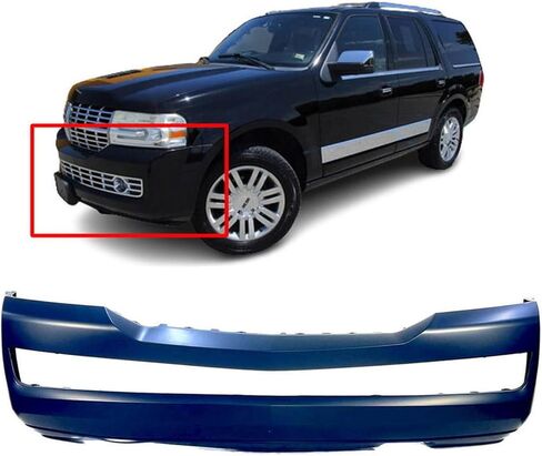 FitParts متوافق مع غطاء المصد الأمامي 2007 2008 2009 2010 2011 2012 2013 2014 Lincoln Navigator 07 08 09 10 11 12 13 14. جديد ومعبأ. FO1000619 7L7Z17D957APTM in Kuwait
