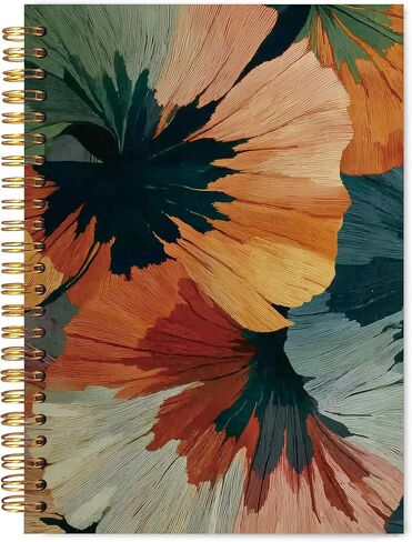 Vintage White Swan Bird Notebook for Work Note Taking, Swan Gifts Journal for Couple Women, Anniversary Wedding Gifts, Romantic Bird Hardcover Spiral Notebooks, 5.5x8.3 in in Saudi Arabia