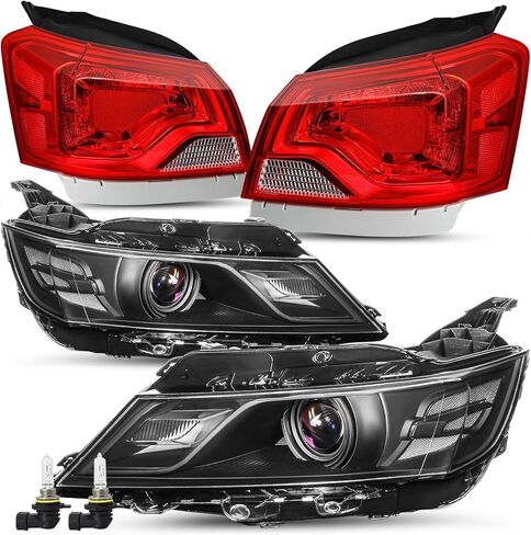 SOCKIR Fit for 2014-2020 Chevy Impala Tail Light Assembly Replacement Halogen Outer Rear Taillight OE Direct Replacement Brake Tail Lamp Pair Set LH+RH in Saudi Arabia