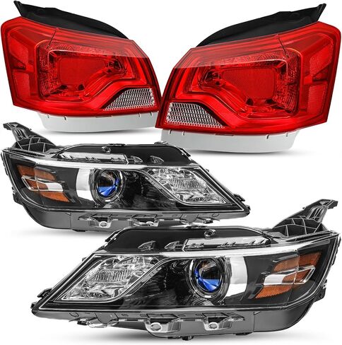 SOCKIR Fit for 2014-2020 Chevy Impala Tail Light Assembly Replacement Halogen Outer Rear Taillight OE Direct Replacement Brake Tail Lamp Pair Set LH+RH in Saudi Arabia