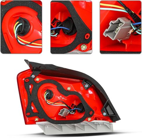 SOCKIR Fit for 2014-2020 Chevy Impala Tail Light Assembly Replacement Halogen Outer Rear Taillight OE Direct Replacement Brake Tail Lamp Pair Set LH+RH in Saudi Arabia