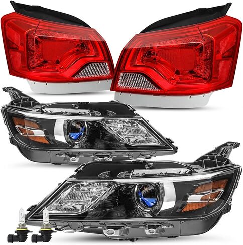 SOCKIR Fit for 2014-2020 Chevy Impala Tail Light Assembly Replacement Halogen Outer Rear Taillight OE Direct Replacement Brake Tail Lamp Pair Set LH+RH in Saudi Arabia