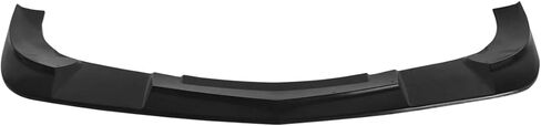 Front Bumper Lip, Compatible with 2006-2013 Chevy Corvette C6 Z06 ZR1, SP Style Flexible Polyurethane(PU) Front Lip Chin Spoiler Splitter, Unpainted Black, 1 PC in Saudi Arabia