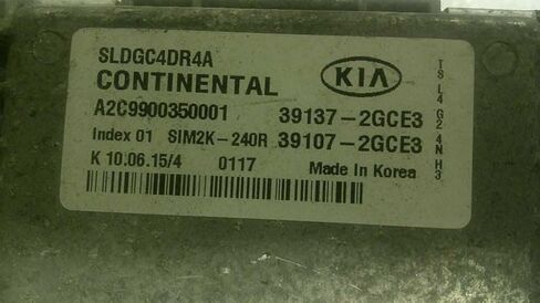 Engine ECM Control Module 2.4L Fits 14-16 SPORTAGE 39107-2GCE3 391072GCE3 in Kuwait