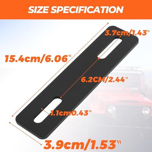 2PCS Steel Ditch Light Bracket Extension, Heavy Duty A-Pillar LED Pod Mounts for Trucks, SUV & Off-Road Vehicles, Black Powder Coated, No-Drill Installation in Saudi Arabia