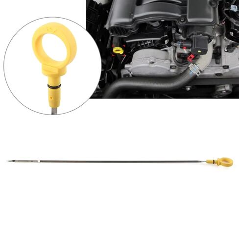 Automotive Oil Level Gauge Compatible with Dodge for Charger 2006 2007 2008 2009 2010 Car Engine Oil Level Dipstick Accessories OEM：4792965AA in Kuwait