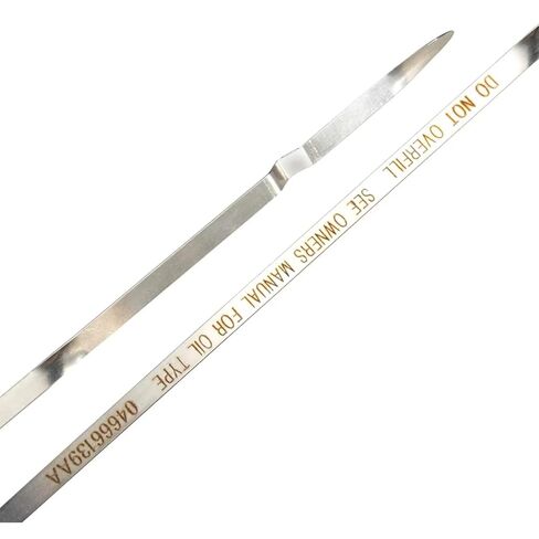 Automotive Oil Level Gauge Compatible with Chrysler for Town for Country 2006 2007 2008 2009 2010 Car Engine Oil Level Dipstick OEM: 04666139AA in Kuwait