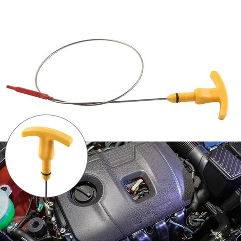 Automotive Oil Level Gauge Compatible with Hyundai for Elantra 2015 2016 for Sonata 2016 2017 2018 Car Engine Oil Dipstick Accessories OEM：266112E021 in Kuwait
