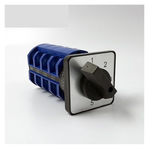 YMW26-63/4 Changeover Rotary Cam Switch 690V 63A 4 Levels 5 Position Silver Manual Control Electronic Starter in Saudi Arabia
