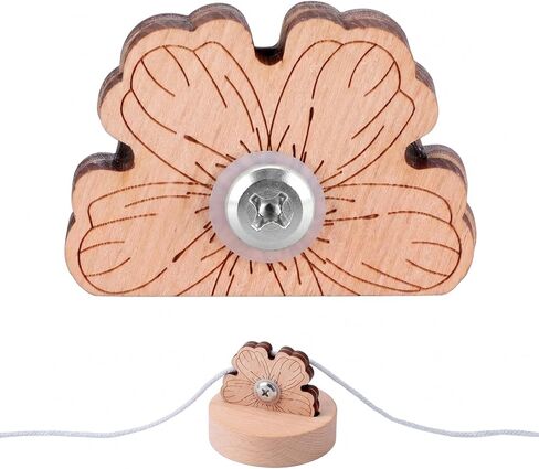 1Pcs Tabletop Blade Saver Yarn Cutter With Anti-Slip Thread Snip Cutters,Stand Wooden Rotary Thread Cutting Tool Sewing Seam Supplies Quilting Notions in Saudi Arabia