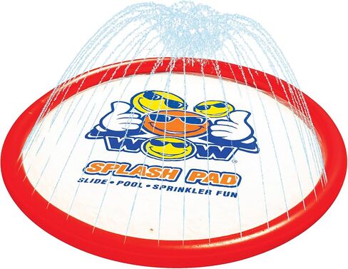 WOW Sports Giant Splash Pad, Durable Wading Pool with Built in Sprinklers in Saudi Arabia