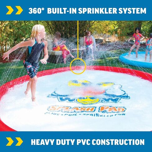 WOW Sports Giant Splash Pad, Durable Wading Pool with Built in Sprinklers in Saudi Arabia