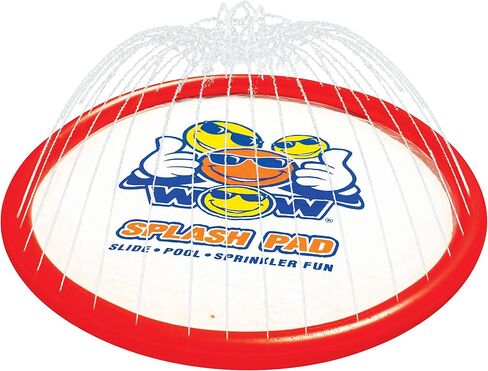 WOW Sports Giant Splash Pad, Durable Wading Pool with Built in Sprinklers in Saudi Arabia