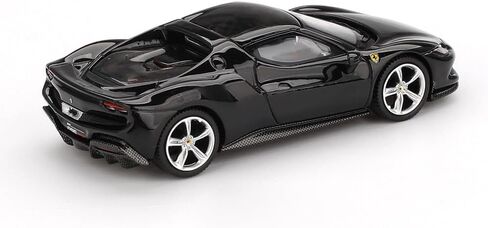نموذج سيارة دييكاست متوافق مع موديلات BBR 1:64 فيراري 296 GTB نيرو دايتونا إصدار محدود BBRFER64003 in Kuwait