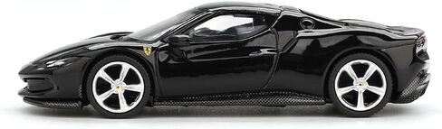 نموذج سيارة دييكاست متوافق مع موديلات BBR 1:64 فيراري 296 GTB نيرو دايتونا إصدار محدود BBRFER64003 in Kuwait