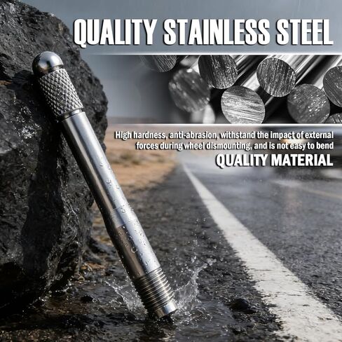 M14×1.5 Wheel Alignment Tool Stainless Steels,Wheel Alignment Pin for Aligning Wheels and Hub Bolt Holes,Professional Wheels Alignments Tools Automotive for Car,SUV,Truck in Saudi Arabia