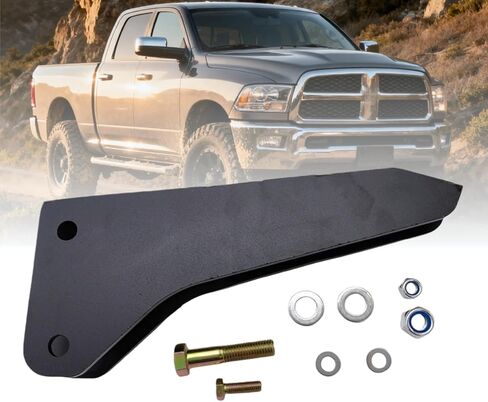 Front Track Bar Drop Bracket for Dodge Ram 2500 4WD 2014 2015 2016 2017 2018 2019 2020 2021 2022 for 2-5" Lift Kit Heavy-Duty Front Track Bar Relocation Bracket in Saudi Arabia