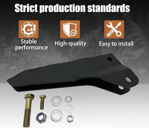 Front Track Bar Drop Bracket for Dodge Ram 2500 4WD 2014 2015 2016 2017 2018 2019 2020 2021 2022 for 2-5" Lift Kit Heavy-Duty Front Track Bar Relocation Bracket in Saudi Arabia