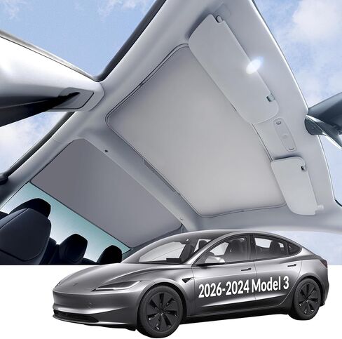 VION 2024 Model 3 Roof Sunshades (Only Compatible with The 2024 Model 3 Highland Made in US Factories) in Saudi Arabia