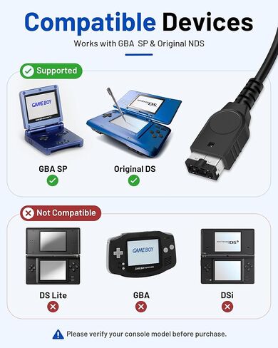 Game Boy Advance SP Charger Adapter, USB-C Converter for GBA SP, Safe Charging with PD USB-C Chargers in Saudi Arabia