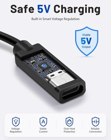 Game Boy Advance SP Charger Adapter, USB-C Converter for GBA SP, Safe Charging with PD USB-C Chargers in Saudi Arabia