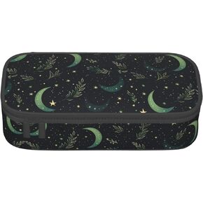 Moon Pencil Case Big Capacity Pencil Bag with Zipper Organizer Pencil Pouch for Supplies Office College Adults in Saudi Arabia