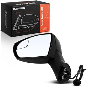 A-Premium Driver Side Power Door Mirror - Compatible with Ford EcoSport 2018 2019 2020 2021 2022 - Non-Heated Manual Folding Black Outside Rear View Mirror w/Turn Signal - Replace# GN1Z17683C in Kuwait