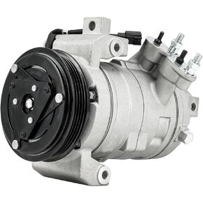 AC A/C Compressor with Clutch for 2007-2014 Ford Expedition F-150 F-250 F-350 F-450 F-550 & Lincoln Navigator Mark LT | Compatible with 4.6L 5.4L 6.2L 6.4L 6.8L V8 Engines - Direct OEM BL3Z19703C in Saudi Arabia